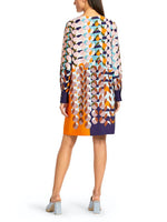 Load image into Gallery viewer, Marc Cain Geometric printed dress
