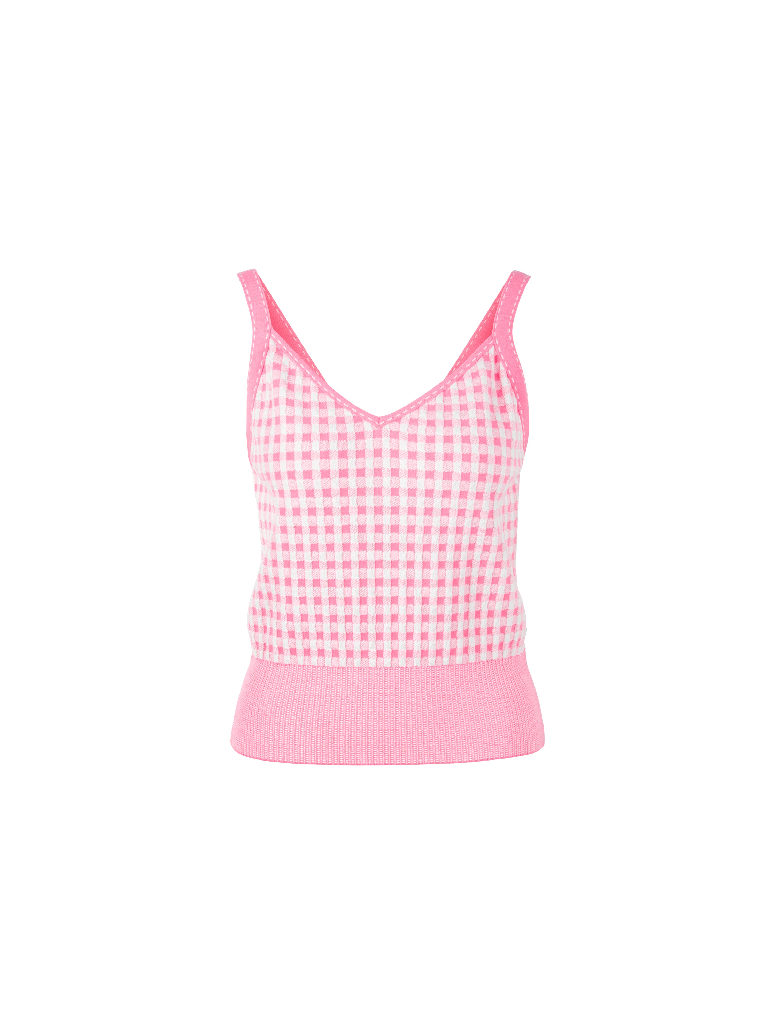 Marc Cain Tank top in Pink check