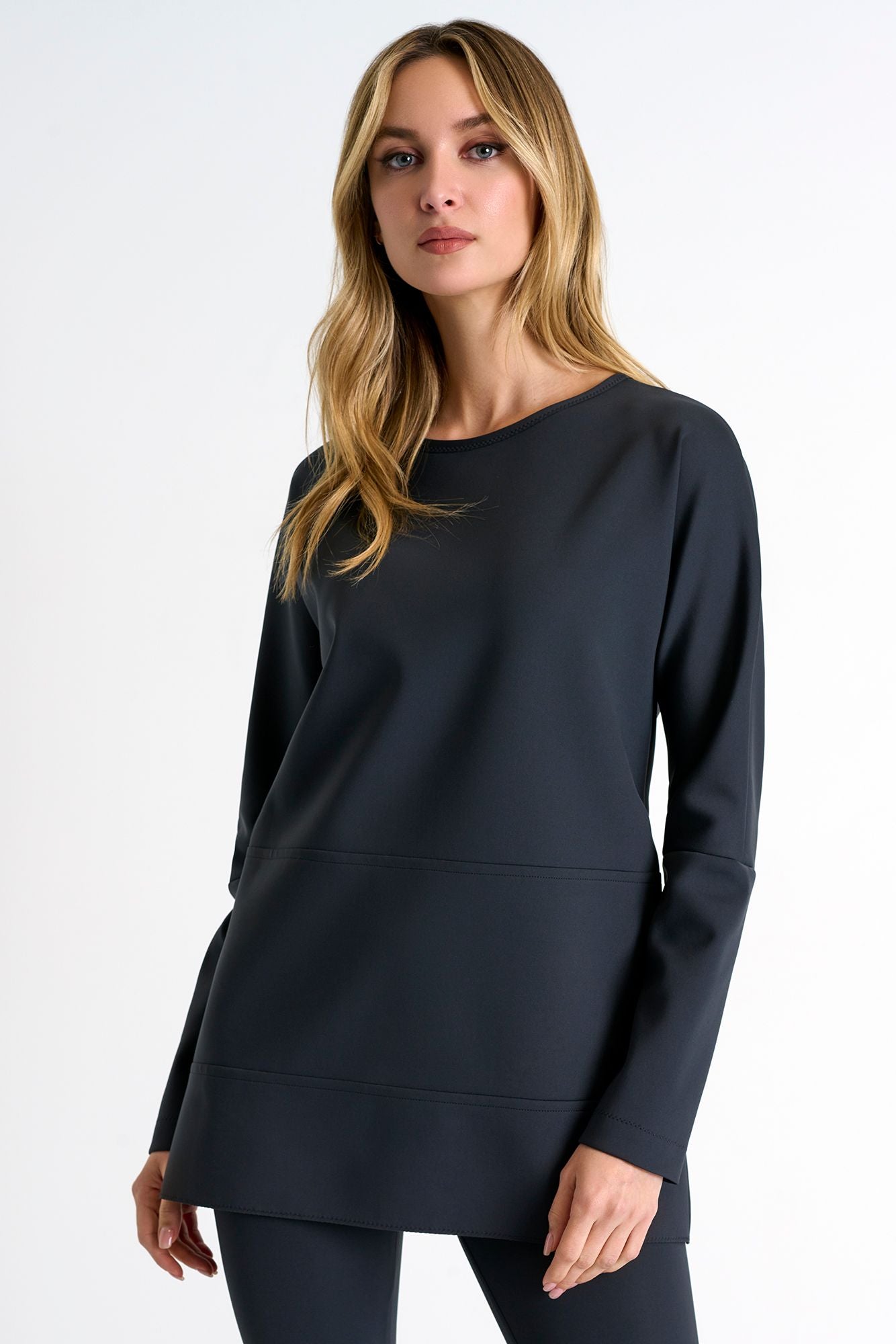 Shan Tunic in Anthracite