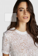 Load image into Gallery viewer, Marc Aurel lace t-shirt
