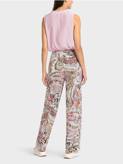 Marc Cain Pants in a paisley pattern