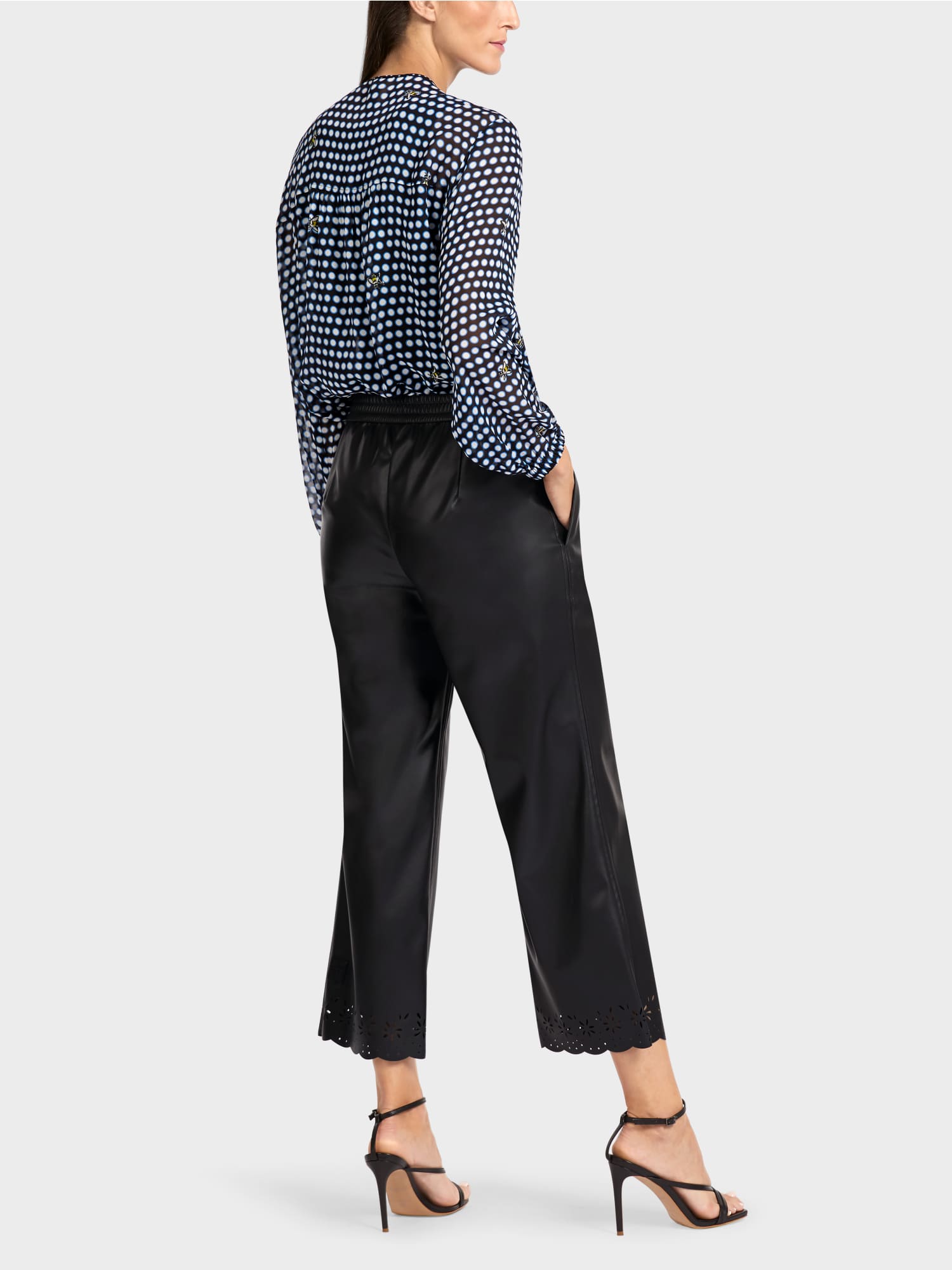 Marc Cain Sport pants in faux leather