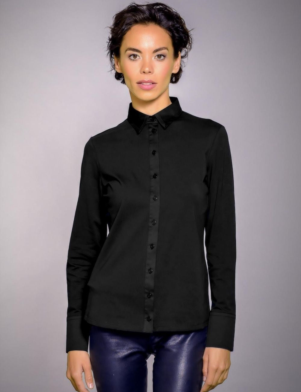 Max Volmary Long Sleeve Cotton Blouse