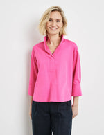 Load image into Gallery viewer, Gerry Weber Cotton Blouse In Pink
