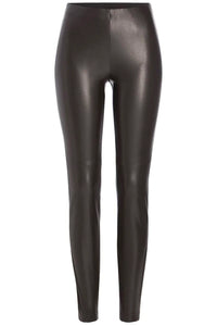CAMBIO FAUX LEATHER PANT RANDA BROWN