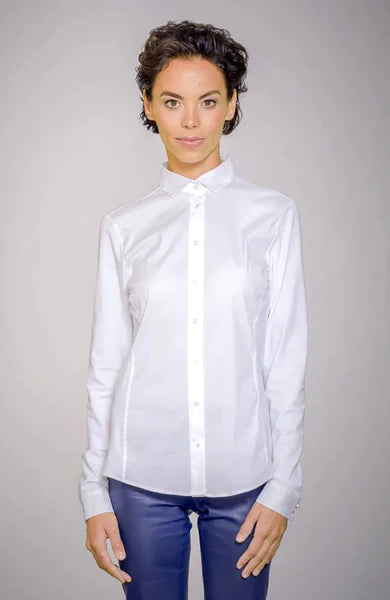 Max Volmary Long Sleeve Cotton Blouse