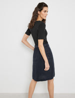 Load image into Gallery viewer, Gerry Weber A-Line Linen Skirt
