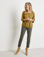 Load image into Gallery viewer, GERRY WEBER Solid-dyed jeans, Best4me Cropped
